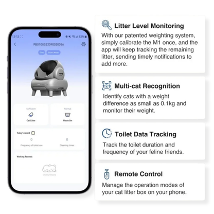 PurrClean™ Self-Cleaning Toilet
